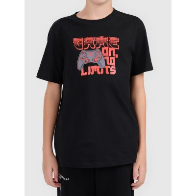 Boy's printed T-shirt 4F 4FJWAW26TTSHM3517-20S