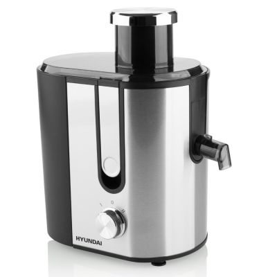 9. Hyundai JE 337II Centrifugal Juicer 400W Black, Stainless Steel