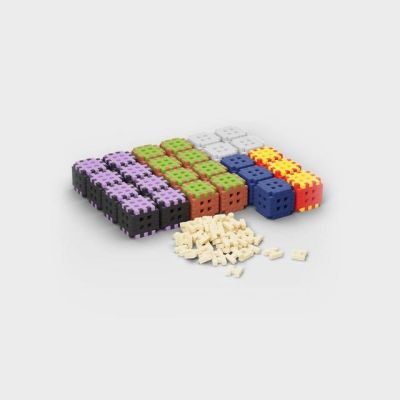 6. Marioinex Mini Waffle building blocks, 206 pieces