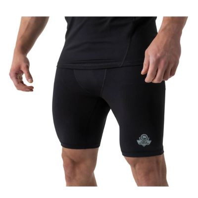 13. Vale Tudo MMA Compression Shorts (Tight) Black CS - S