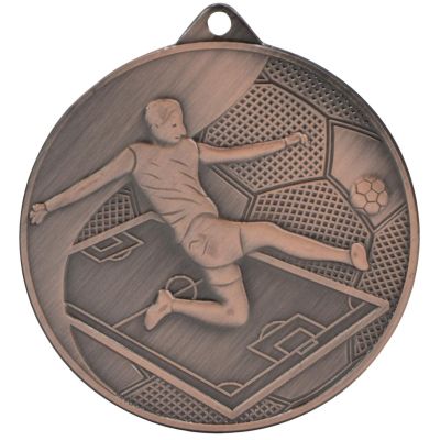 Bronze Football Medal
