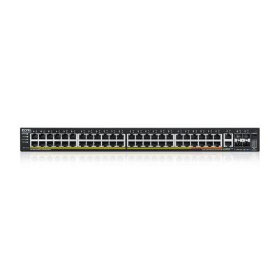 3. Switch Zyxel XGS2220-54HP 54p PoE (PoE+: 40;PoE++: 10) 600W Managed Gigabit/10G
