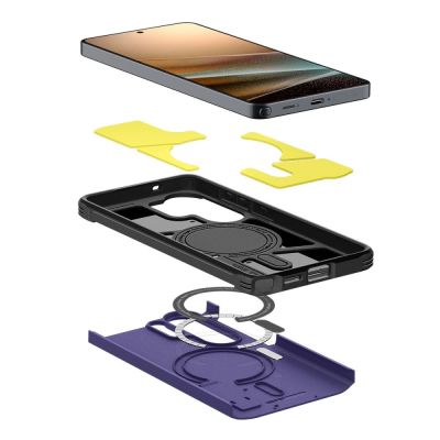 6. Spigen Tough Armor Mag MagSafe Case for Samsung Galaxy S26 Ultra - Purple