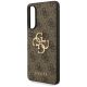 6. Guess Big 4G Logo Classic Logo Case for Samsung Galaxy S25 Edge - Brown