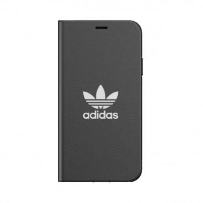 2. Adidas OR Booklet Case Basic for iPhone 11 Pro Max - Black and White