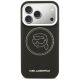 3. Karl Lagerfeld K Head Point Logo MagSafe Case for iPhone 17 Pro Max - Black
