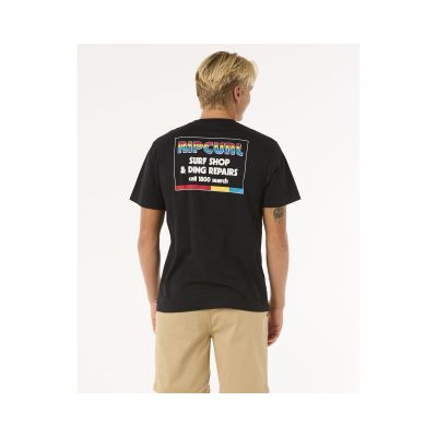 6. RIP CURL Surf Revival Ding Repair Tee Black