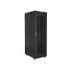 LANBERG FLOOR RACK CABINET 19" 42U 800X1000 PERFORATED DOOR LCD BLACK FF01-8042-23BL (FLAT PACK)