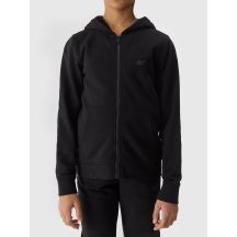 Girls' sweatshirt with a hood, 4F Junior