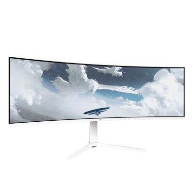 3. Arozzi Nova 49” Curved Computer Monitor 124.5 cm (49") 5120 x 1440 px Dual QHD LED White