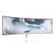 3. Arozzi Nova 49” Curved Computer Monitor 124.5 cm (49") 5120 x 1440 px Dual QHD LED White