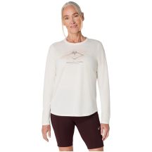ASICS Fujitrail Logo LS Top 2012D315-100 White M