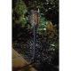 57. SOLAR TORCH DANCING FLAMES 12X12X78CM 36 LED XXXL