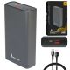 5. Extralink Powerbank EPB-126 20000mAh Silver Power bank, 45W PD, USB-C