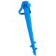 2. UMBRELLA MOUNTING BASE PLASTIC SCREW-IN BLUE