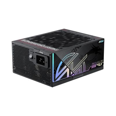 3. MSI MPG Ai1300TS PCIE5 Power Supply Module 1300W 24-pin ATX Black