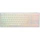 Ducky One 3 Classic Pure White TKL Gaming Tastatur RGB LED - MX-Clear USB Keyboard German White