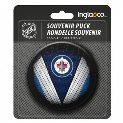 58. Souvenir Hockey Puck Inglasco NHL Stitch 510AN000605