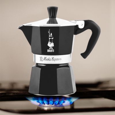 5. Bialetti Moka Express Black Moka Pot