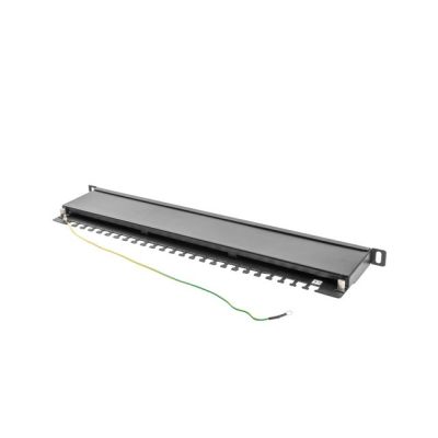 5. Lanberg PPS5-0024-B Patch Panel (0.5U; Cat. 5e; 24x RJ-45)