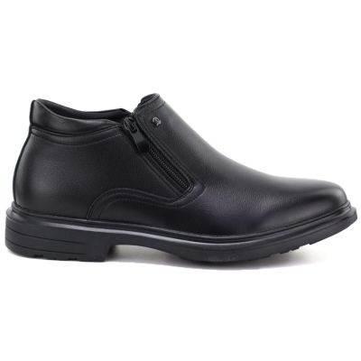 2. Men’s Black Zip-Up Ankle Boots McKeylor 85229