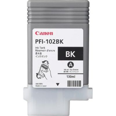 2. Canon PFI-102BK Ink Cartridge Original Black