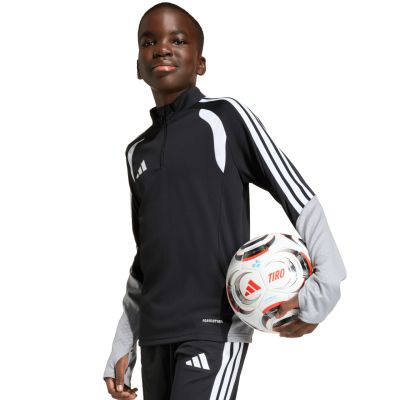 13. adidas Tiro 26 Competition Training Top for Kids, Black and Gray KA7572