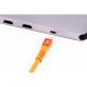 6. Flexline FL31-77157 USB Cable USB 3.2 Gen 2x2 1.5m USB C 20 Gbit/s 240W Orange