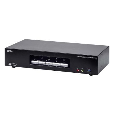 5. ATEN KVM Switch 4P USB3.0 4K DP Triple View KVMP S