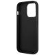7. Karl Lagerfeld Saffiano Mono Metal Logo iPhone 14 Pro Max 6.7" Case - Gray