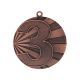 3. Bronze steel medal, third place