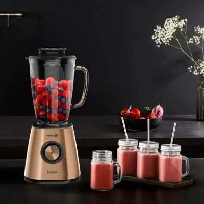 5. TEFAL | Blender | BlendForce BL439G10 | Tabletop | 800 W | Jar material: Glass | Jar capacity: 1.75 L | Ice crushing | Copper