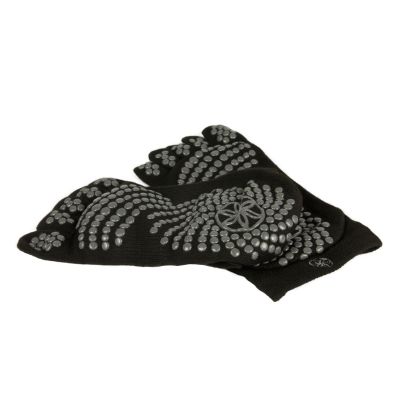 6. Gaiam Anti-Slip Socks Black S/M 52223