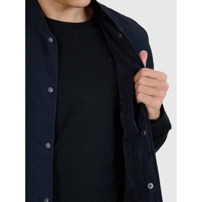 6. Men's sleeveless vest with stand-up collar 4F 4FWSS25TVJAM210-20S