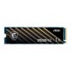 3. MSI SPATIUM M452 PCIE 4.0 NVME M.2 1TB PCI Express 4.0 3D NAND SSD Device
