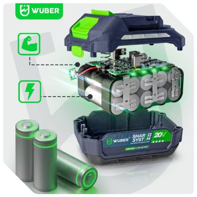 12. 20V Brushless Impact Wrench W04604 WUBER