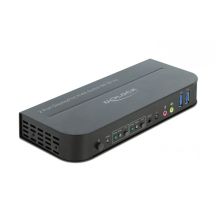 KVM Switch DisplayPort 1.4 8K with USB 3.0 and Audio - KVM / audio / USB switch - 2 ports