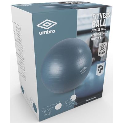 12. FITNESS BALL 65CM UMBRO BLUE