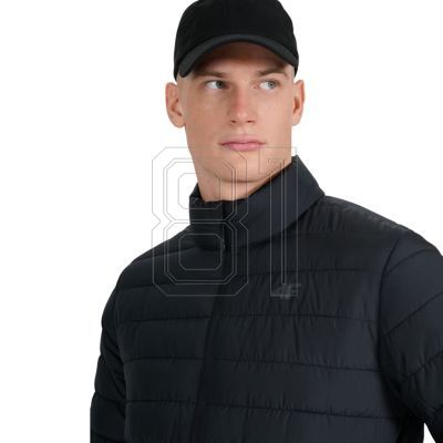 4. Men's down jacket 4F M597 deep black 4FWAW25TDJAM597 20S