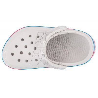 3. Crocs Off Court Glitter Band Kids Clog Jr 209714-1FS flip-flops