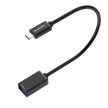 Wozinsky WOTGY1S USB-C 3.0 (male) - USB-A 3.0 (female) OTG Adapter - Black