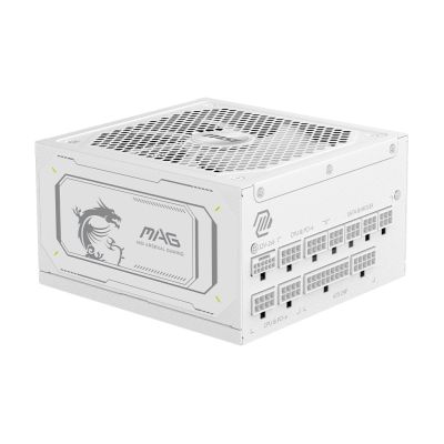 MSI MAG A1000GL PCIE5 WHITE Power Supply Module 1000W 24-pin ATX ATX White
