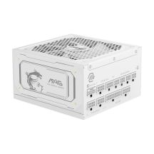 MSI MAG A1000GL PCIE5 WHITE Power Supply Module 1000W 24-pin ATX ATX White