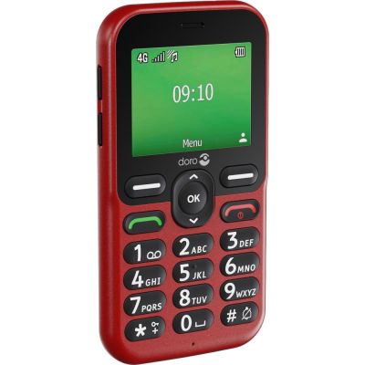 4. Doro Leva E10 6.1 cm (2.4") 118.9 g Red Phone for seniors