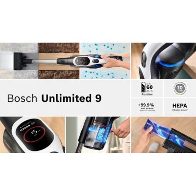 15. BOSCH BCS931WBA upright vacuum cleaner
