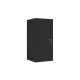 7. LANBERG WALL-MOUNTED RACK CABINET 10" 12U 280X310 BLACK, METAL DOORS (FLAT PACK) WF10-2312-00B