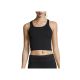 2. CASALL Crop Rib Racerback Sports T-Shirt Black