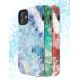 4. Kingxbar Agate Series case decorated printed Agate iPhone 12 mini green