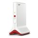 FRITZ!Repeater 6000 Tri-band Wireless Ethernet Router (2.4 GHz/5 GHz/5 GHz) Red, White