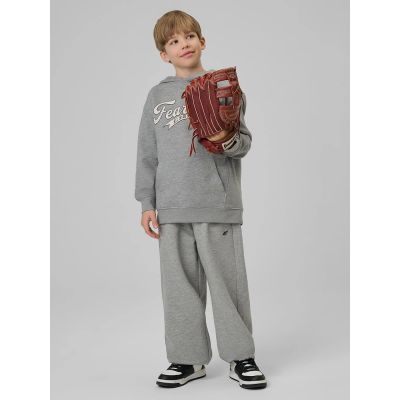 5. Boy's loose hooded sweatshirt 4F 4FJRSS26TSWSM2636-27M